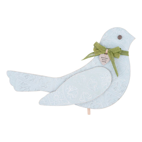 GLORY HAUS Gather and Love Blue Bird Topper