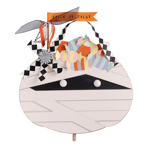 GLORY HAUS Mummy Candy Pail Topper
