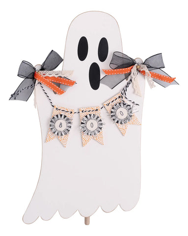 GLORY HAUS Flying Ghost Boo Topper