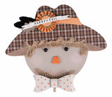 GLORY HAUS Happy Fall Scarecrow Topper