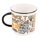 GLORY HAUS Tennessee Collage Campfire Mug