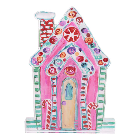 GLORY HAUS Pink Gingerbread Acrylic Stand