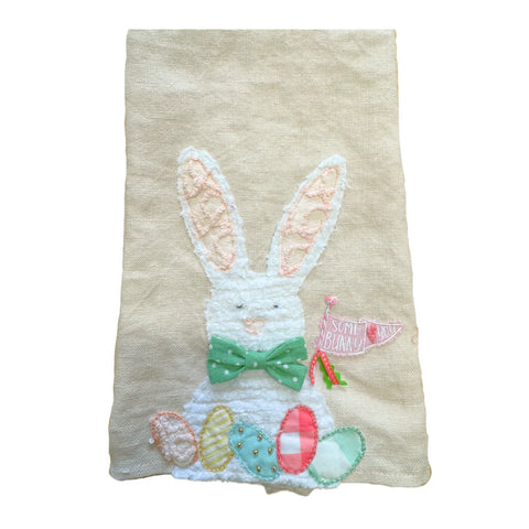 GLORY HAUS Some Bunny Loves You Flag Tea Towel