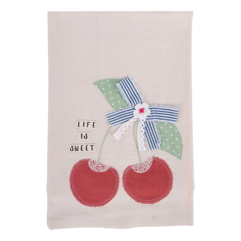 GLORY HAUS Life is Sweet Tea Towel