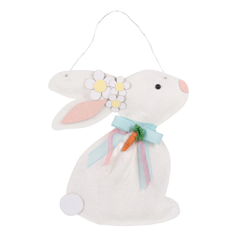 GLORY HAUS Spring White Bunny Burlee