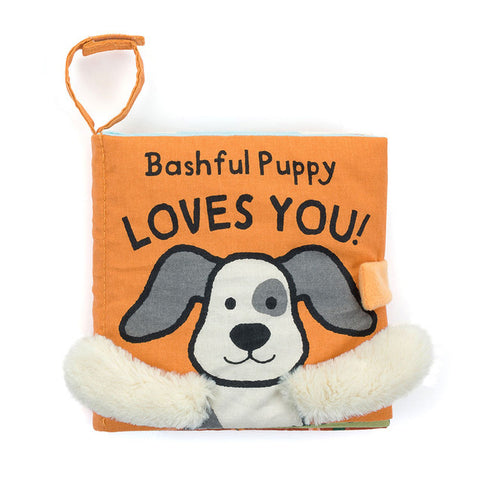 JELLYCAT Bahsful Puppy Loves you Book