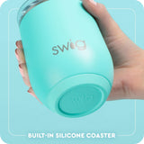 SWIG Pumpkin Stacks Stemless Wine Glass 12 oz.