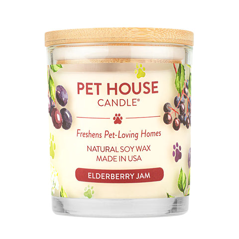 Pet House  Candle - Elderberry Jam