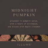 ILLUME Midnight Pumpkin Large Boxed Crackle Glass Candle
