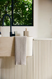 Taupe Waffle Weave Hand Towel
