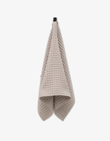 Taupe Waffle Weave Hand Towel