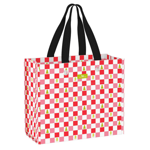 SCOUT Large Package Gift Bag - Check the Halls