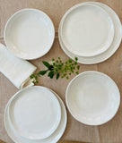 RELISH Simple Round Salad Plate - Cream