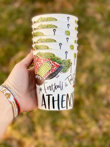 Athens Reusable Plastic Cups