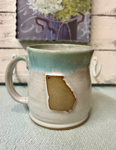 State of Georgia Pottery Mug