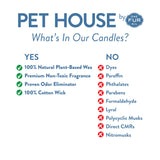 Pet House Candle - Water Lilies