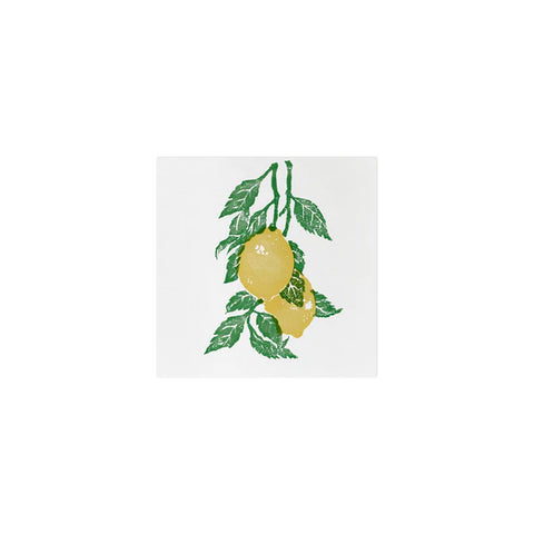 VIETRI Papersoft Cocktail Napkins - Limoni