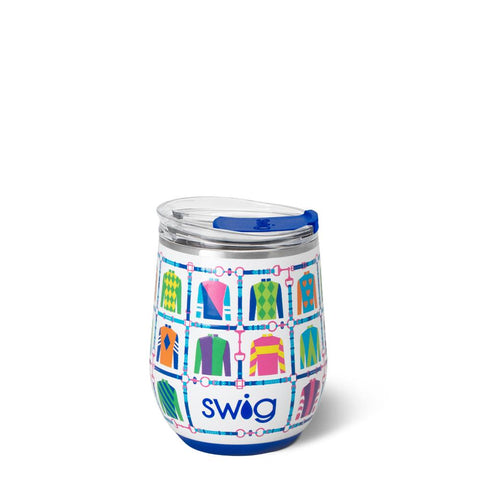 SWIG Jockey Club Stemless Wine Cup 12oz