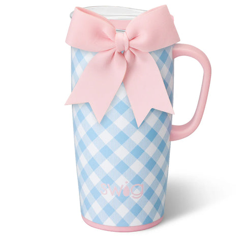 SWIG Gingham Travel Mug 22oz