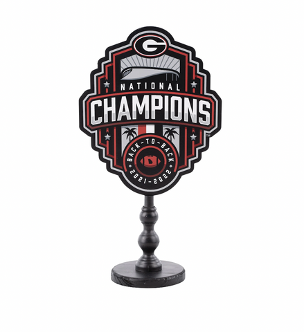 UGA NATIONAL CHAMPS 2022 STAND