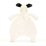 JELLYCAT Bashful Black & Cream Puppy Comforter