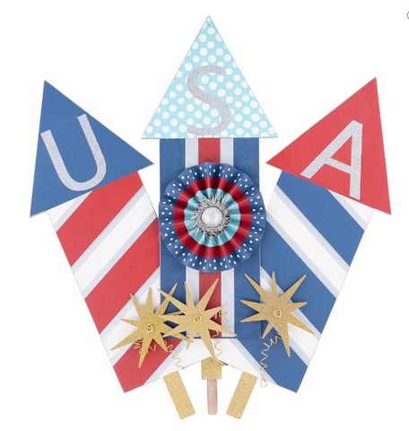 USA Fireworks Topper