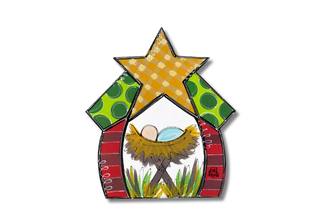 Nativity Star Mini for Welcome Door Hanger
