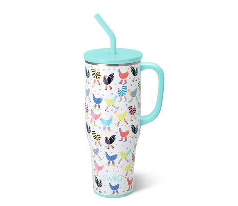 SWIG Funky Chicken Mega Mug 40 oz