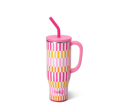 SWIG Sherbet Stripe Mega Mug 30 oz.