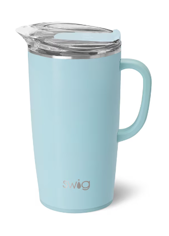 SWIG Shimmer Aquamarine Party Pitcher - 64oz.