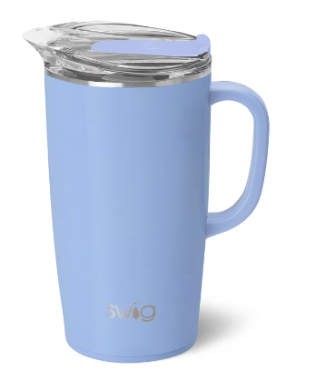 SWIG Shimmer Periwinkle Party Pitcher - 64oz.
