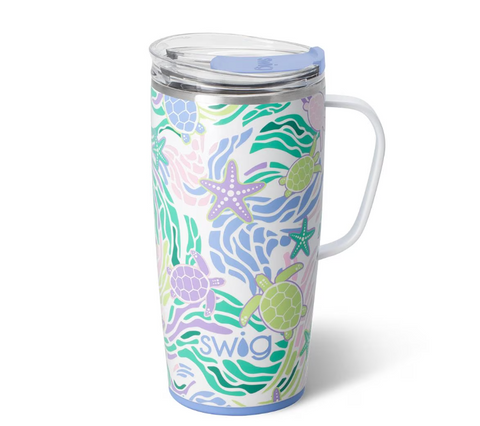 SWIG Sea Swirl Travel Mug 22oz