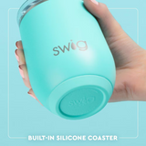 SWIG Sherbet Stripe Stemless Wine Cup 12 oz