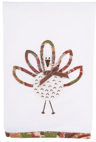 GLORY HAUS Fall Turkey Tea Towel