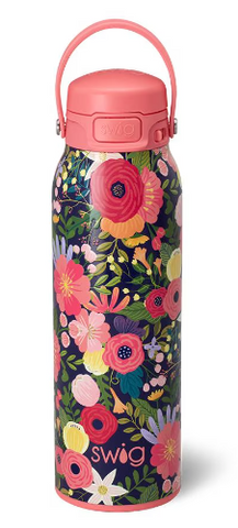 SWIG Brite Stripe EZ Fill Bottle 32oz