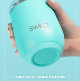 SWIG Secret Garden Stemless Wine Cup 12oz