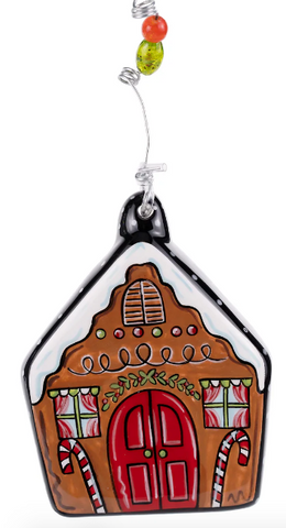 GLORY HAUS Gingerbread House Puff Ornament