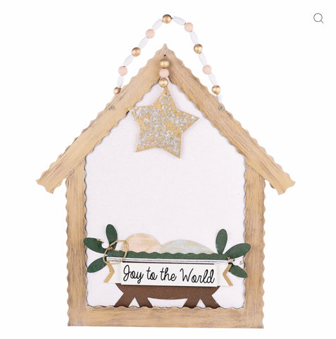 GLORY HAUS Joy to The World Nativity Burlee