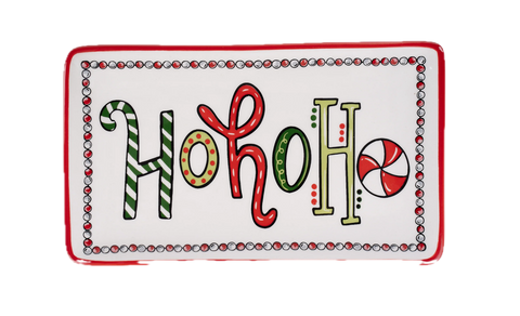 GLORY HAUS Ho Ho Ho Trinket Tray