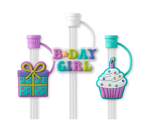 SWIG - Make A Wish Straw Topper Set