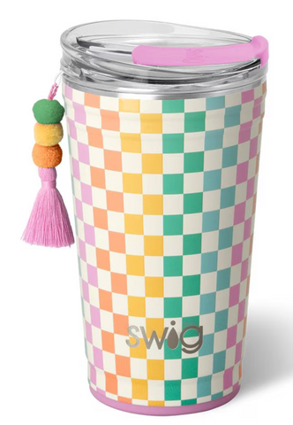 SWIG - Check Mate Party Cup (24 oz)
