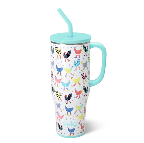 SWIG Funky Chicken Mega Mug 40 oz