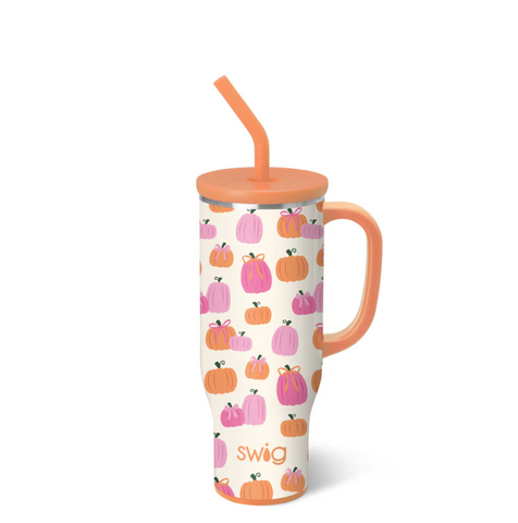 SWIG Pumpkins and Bows Mega Mug 30oz.