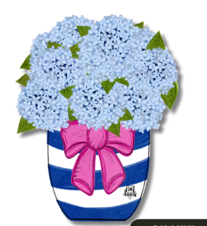 Hydrangea Mini for Welcome Door Hanger
