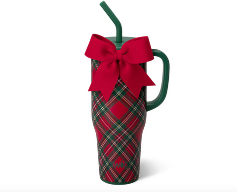 SWIG Christmas Plaid Mega Mug 40oz