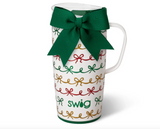 SWIG Christmas Bows Travel Mug 22oz