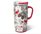 SWIG Winter Cardinals Travel Mug 22oz