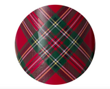 SWIG Christmas Plaid Stemless Wine Cup 12oz