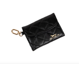 SCOUT Street Cred Card Holder Black Quilted