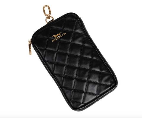 SCOUT Call Me Maybe Phone Pouch Black Velvet